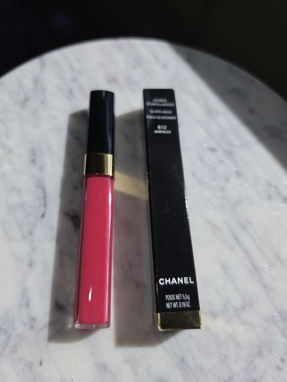 RARE CHANEL AQUA GLOSSIMER 612- "ADENIUM"